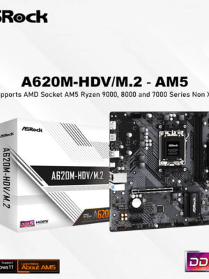Motherboard Asrock A620M-HDV M.2 AMD Socket AM5