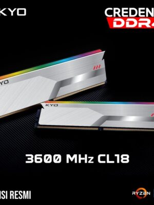 Memory KYO CREDENCE DDR4 3600MHz 16GB (2x8GB) RAM Dual Channel