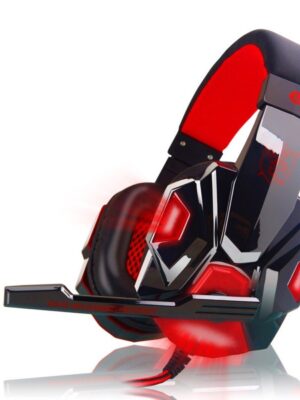 Headphone Gaming LED dengan Mic – Nyaman & Suara Jernih