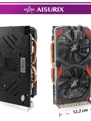AISURIX VGA Card RX 580 8GB GDDR5 256Bit untuk PC Gaming