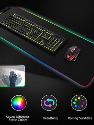 Mouse Pad Gaming RGB LED