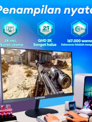 Monitor Gaming 24 Inch FHD IPS 75Hz 1ms